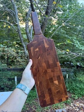 Dansk Wood Classics Belongings Serving Board with Knife